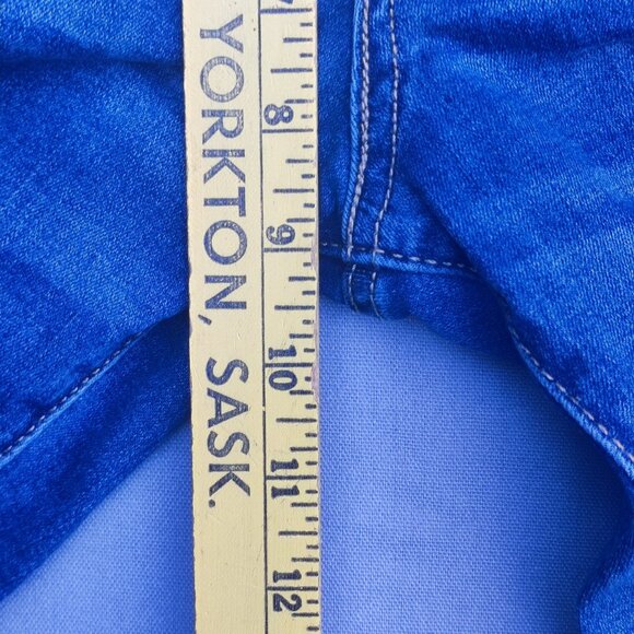 Denizen from Levi's jeans women's size 12 W31 ink blue colour Modern Slim Cuffed - Picture 12 of 13